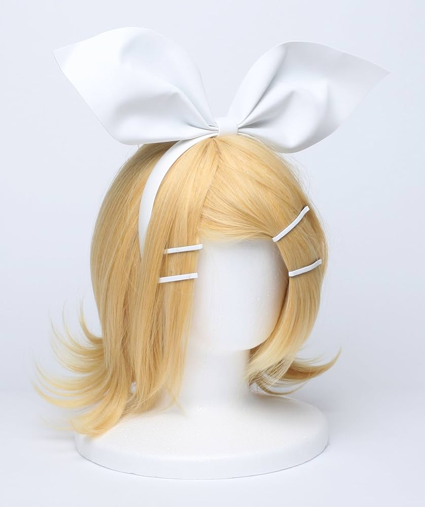 Amazon.co.jp: 【コスプレ】 ウィッグ VOCALOID 鏡音リン 風